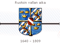 Ruotsin vallan aika 1640-1809