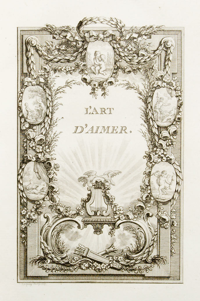 Pierre-Joseph Bernard, L'Art d'aimer, et poesies diverses de M. Bernard. Paris, 1700-luku.