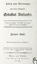Saksalainen nimiösivu 1799
