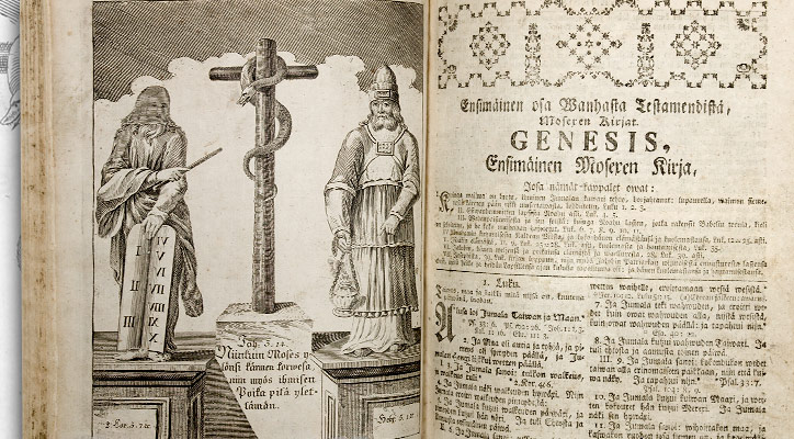 Biblia, se on: koko Pyhä Raamattu, suomexi. Turku 1776